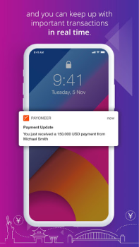 Scaricare Payoneer Finanza per Android Screenshot 5