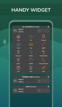 Scaricare Monefy - Tracker finanziario Finanza per Android Screenshot 4