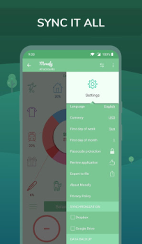 Scaricare Monefy - Tracker finanziario Finanza per Android Screenshot 6