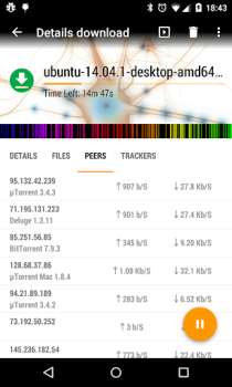 Scaricare aTorrent - Torrent Downloader Lettori ed editor video per Android Screenshot 5