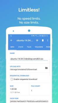 Scaricare WeTorrent - Torrent Downloader Lettori ed editor video per Android Screenshot 2