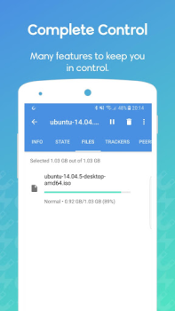 Scaricare WeTorrent - Torrent Downloader Lettori ed editor video per Android Screenshot 3