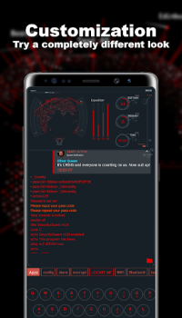Scaricare Hacker System Launcher Personalizzazione per Android Screenshot 3