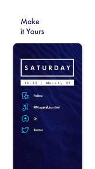 Scaricare Niagara Launcher ‧ essenziale Personalizzazione per Android Screenshot 7