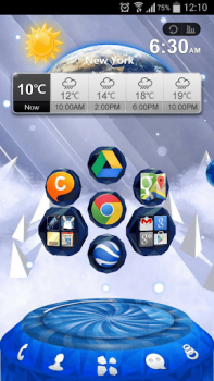 Scaricare Next Ice World 3D Personalizzazione per Android Screenshot 2