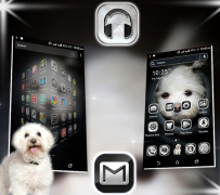 Scaricare Cute Puppy Launcher Theme Personalizzazione per Android Screenshot 3