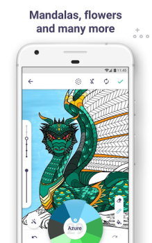 Scaricare Coloring Book for Me & Mandala Intrattenimento per Android Screenshot 4