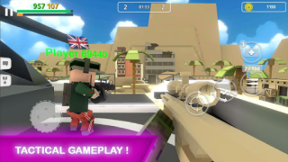 Scaricare Block Gun 3D: FPS Shooter PvP Azione per Android Screenshot 2