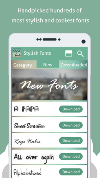 Scaricare Stylish Fonts Personalizzazione per Android Screenshot 2