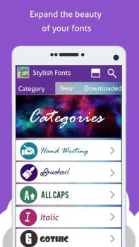 Scaricare Stylish Fonts Personalizzazione per Android Screenshot 4