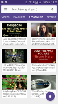 Scaricare Karaoke Lite: Sing & Record Intrattenimento per Android Screenshot 5