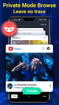 Scaricare Browser per Android Comunicazione per Android Screenshot 6