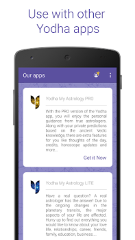 Scaricare Yodha My Daily Horoscope Stile di vita per Android Screenshot 5