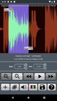 Scaricare Crea suonerie Lettori ed editor video per Android Screenshot 2