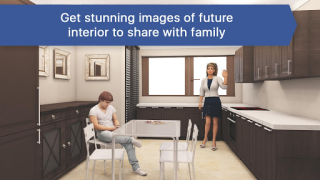 Scaricare Progetto di cucina e arredo 3D Alloggi e case per Android Screenshot 3