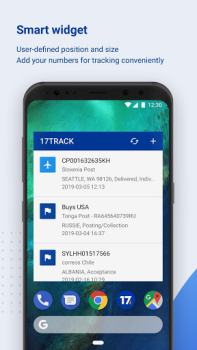 Scaricare 17TRACK Tracciamento Pacchi Lavoro per Android Screenshot 5