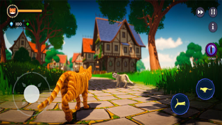 Scaricare Little Cat Kitty Big City 3D Giochi di ruolo per Android Screenshot 2