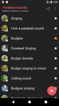 Scaricare Appp.io - Suoni Parakeet Intrattenimento per Android Screenshot 2