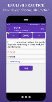Scaricare English Grammar Test - Grammar Educazione per Android Screenshot 4