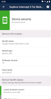 Scaricare Sophos Intercept X for Mobile Strumenti per Android Screenshot 2