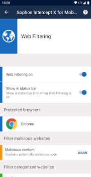 Scaricare Sophos Intercept X for Mobile Strumenti per Android Screenshot 4