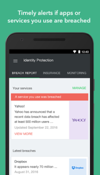 Scaricare Antivirus e Sicurezza |Lookout Strumenti per Android Screenshot 2