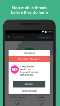 Scaricare Antivirus e Sicurezza |Lookout Strumenti per Android Screenshot 4
