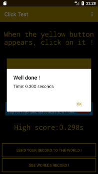 Scaricare Click Test : Test de réactivit Arcade per Android Screenshot 2