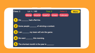 Scaricare English Word Fill Educazione per Android Screenshot 3