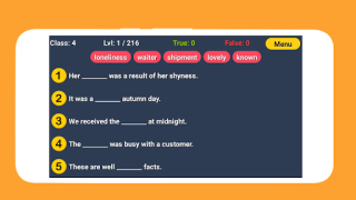 Scaricare English Word Fill Educazione per Android Screenshot 5