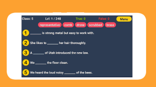 Scaricare English Word Fill Educazione per Android Screenshot 7