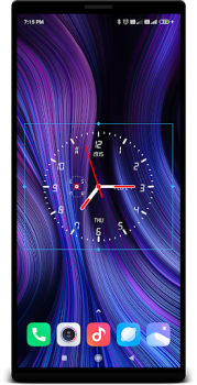 Scaricare Dell'orologio Live Wallpaper E Strumenti per Android Screenshot 3