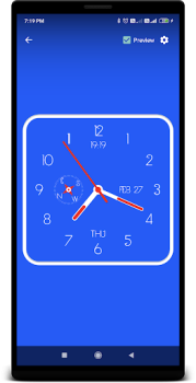 Scaricare Dell'orologio Live Wallpaper E Strumenti per Android Screenshot 4