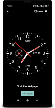 Scaricare Dell'orologio Live Wallpaper E Strumenti per Android Screenshot 6