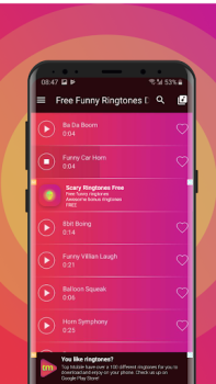 Scaricare Suonerie Divertenti Musica e audio per Android Screenshot 3