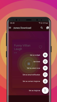 Scaricare Suonerie Divertenti Musica e audio per Android Screenshot 5