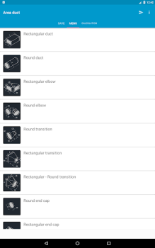 Scaricare Area duct HVAC Strumenti per Android Screenshot 5