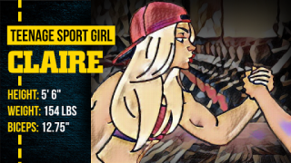 Scaricare Armwrestling With Muscle Girls Giochi di sport per Android Screenshot 2