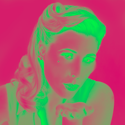 Logo Color Camera Negative Effect
