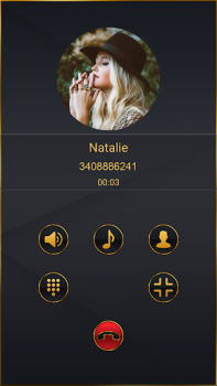 Dark Theme Dialer