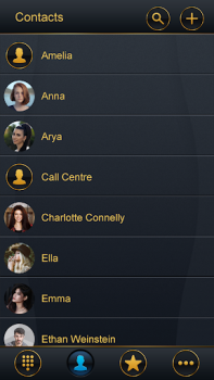Dark Theme Dialer