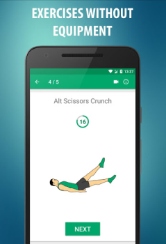 Scaricare Abs21: Allenamento Addominale Salute e fitness per Android Screenshot 2