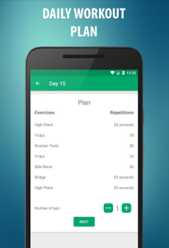 Scaricare Abs21: Allenamento Addominale Salute e fitness per Android Screenshot 3