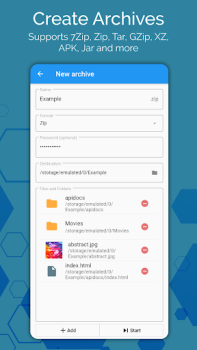 7Zip & Zip - Zip File Manager