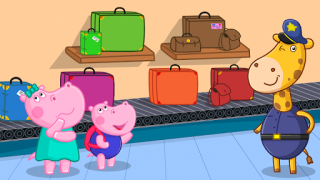 Scaricare Hippo: Gioco in aeroporto Apprendimento per Android Screenshot 2