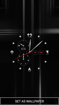 Scaricare Cool Clock Live Wallpaper Personalizzazione per Android Screenshot 5