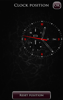 Scaricare Cool Clock Live Wallpaper Personalizzazione per Android Screenshot 6