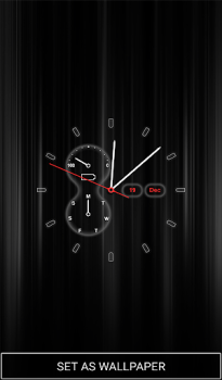 Scaricare Cool Clock Live Wallpaper Personalizzazione per Android Screenshot 7