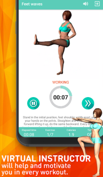 Scaricare Aerobics workout at home Salute e fitness per Android Screenshot 3