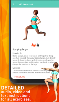 Scaricare Aerobics workout at home Salute e fitness per Android Screenshot 5